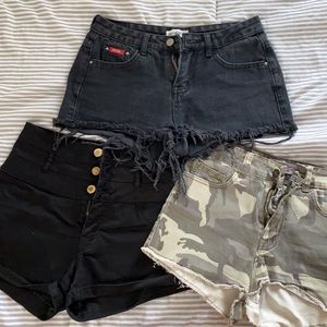 4/22 FREE shipping denim, cargo, buttoned short